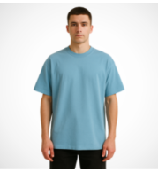 Oversized T-Shirt – Relaxed Fit Cotton/Poly Blend, Drop Shoulder, Roomy Design, Trendy Solid or Graphic Prints, Soft Touch, Durable Stitching, Great for Lounge or Streetwear, All Sizes